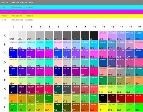 顏色查詢|選色器（HEX、RGB、HTML）